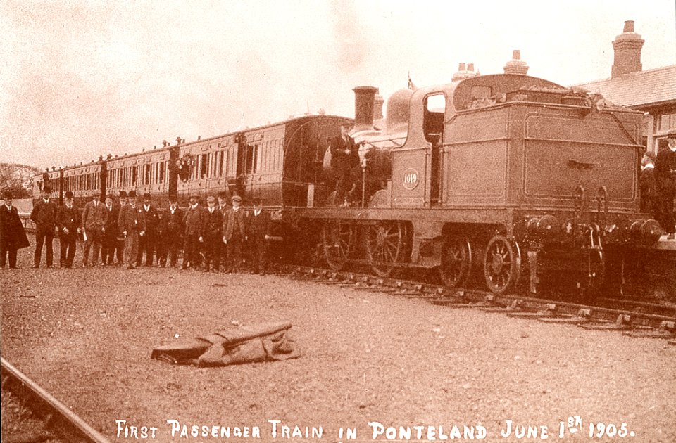578885:Ponteland Train 1905