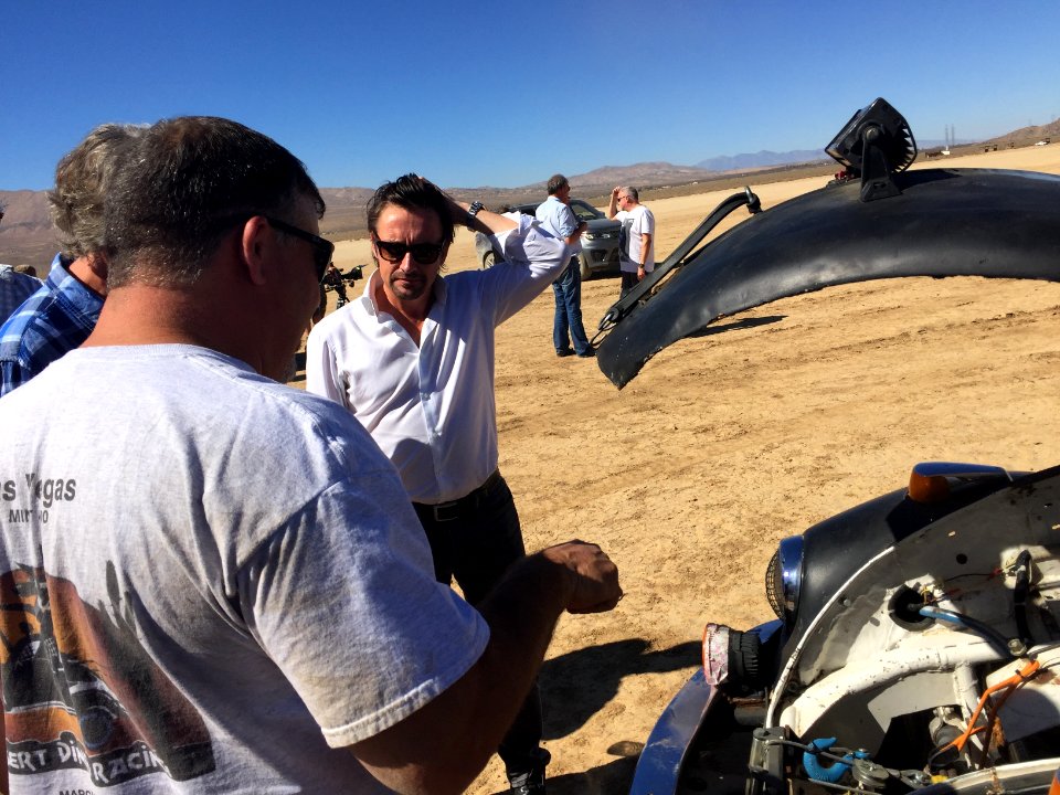 The Grand Tour opening scene shoot
