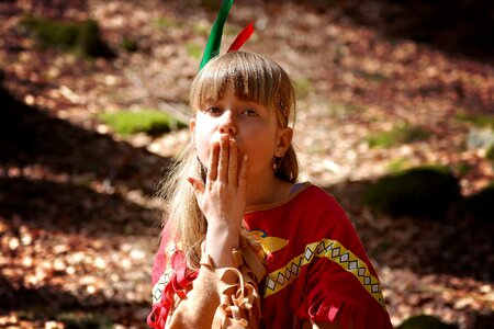 Blond indians indian photo