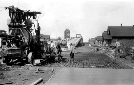 Hoquiam River Bridge Construction