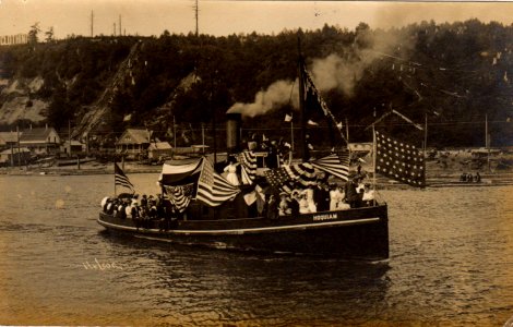 1908 Naval Parade Hoquiam