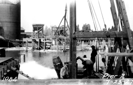 Hoquiam River Bridge Construction