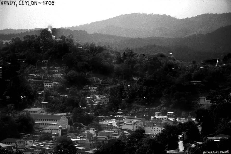 Sri Lanka National Archives Rutherford Polka
