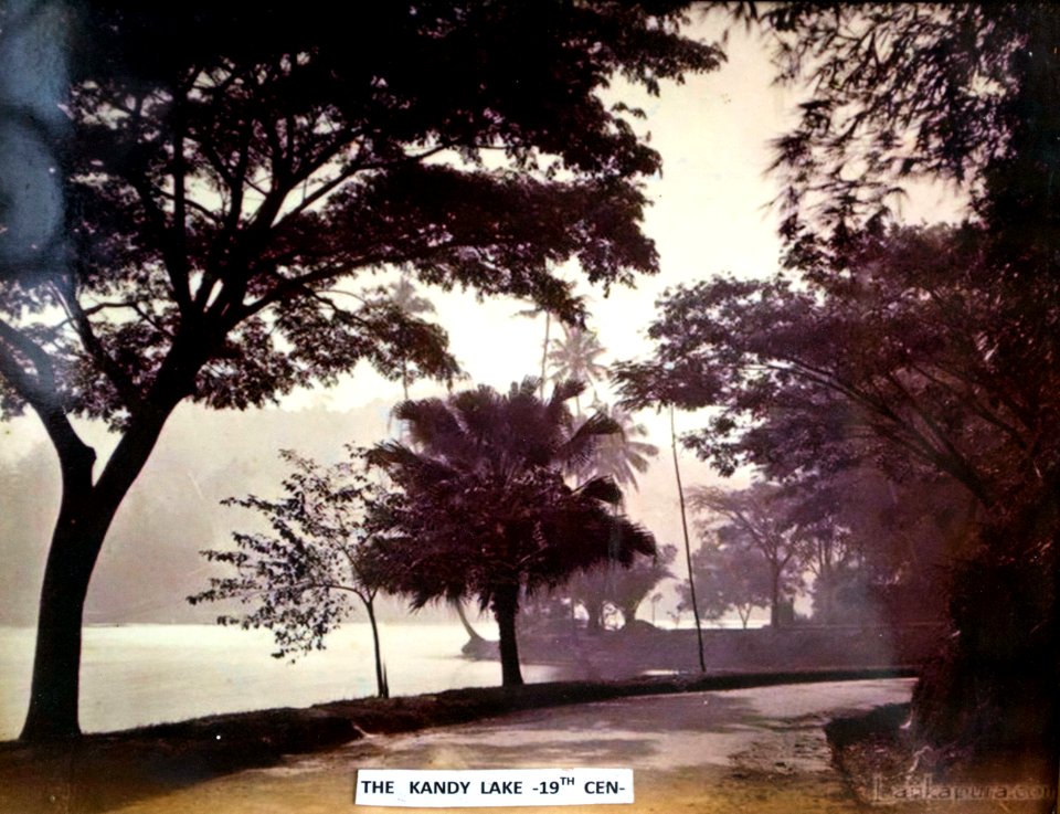 Kandy Sri Lanka historic photo