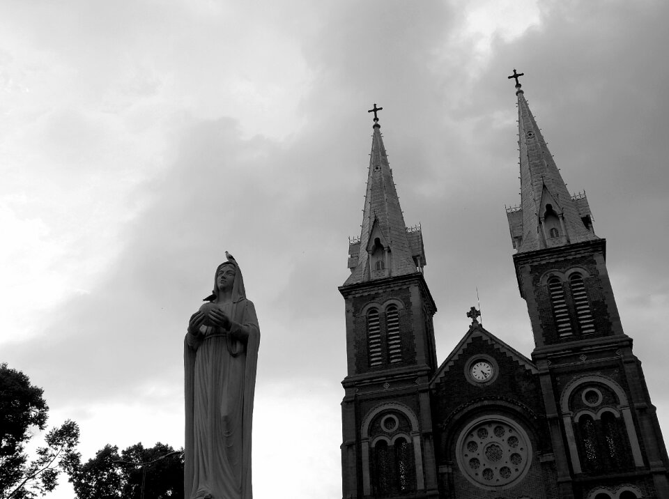 Vietnam black and white ho chi minh
