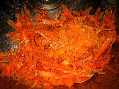 Peeled Carrot Skin [CC0 Public Domain Photo]