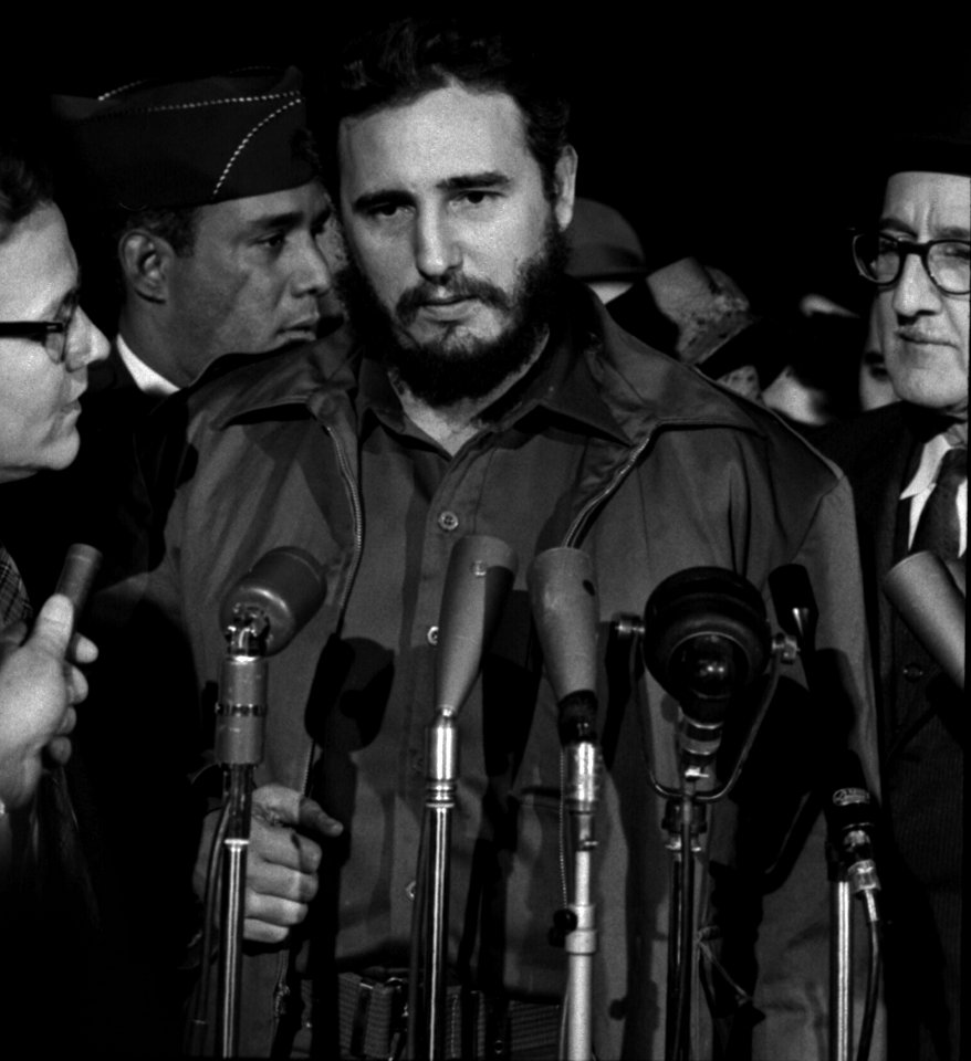 No Known Restrictions: Fidel Castro Arrives in Washington, D.C. by Warren K. Leffler, 1959 (LOC)