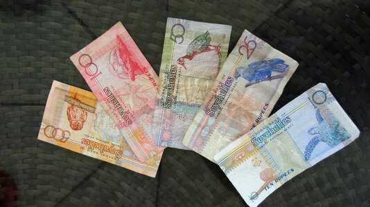 Tickets money colors