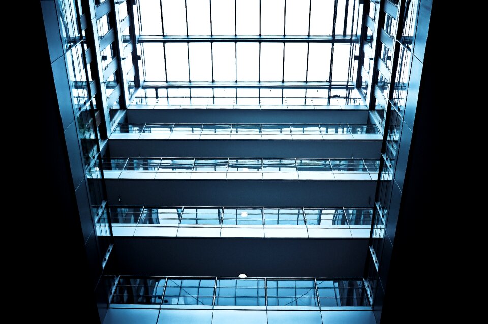 Floor light glass