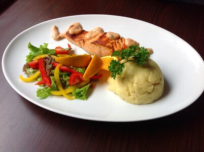 Meal grilled delicious