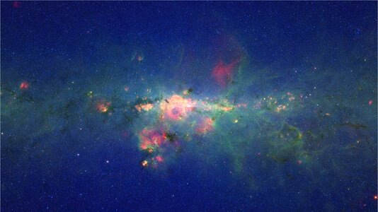 Universe space cosmos celestial photo