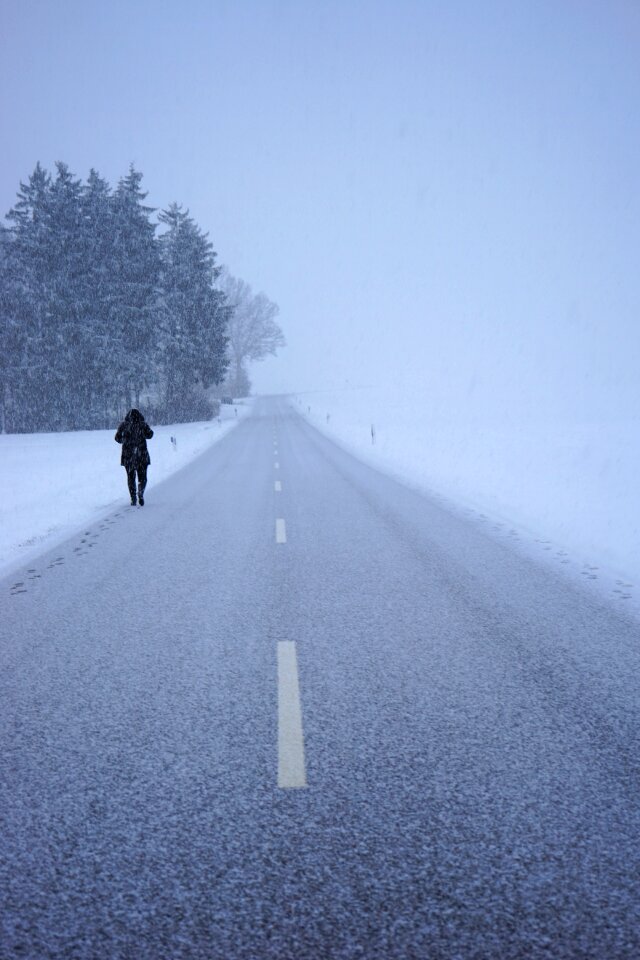 Alone abandoned cold
