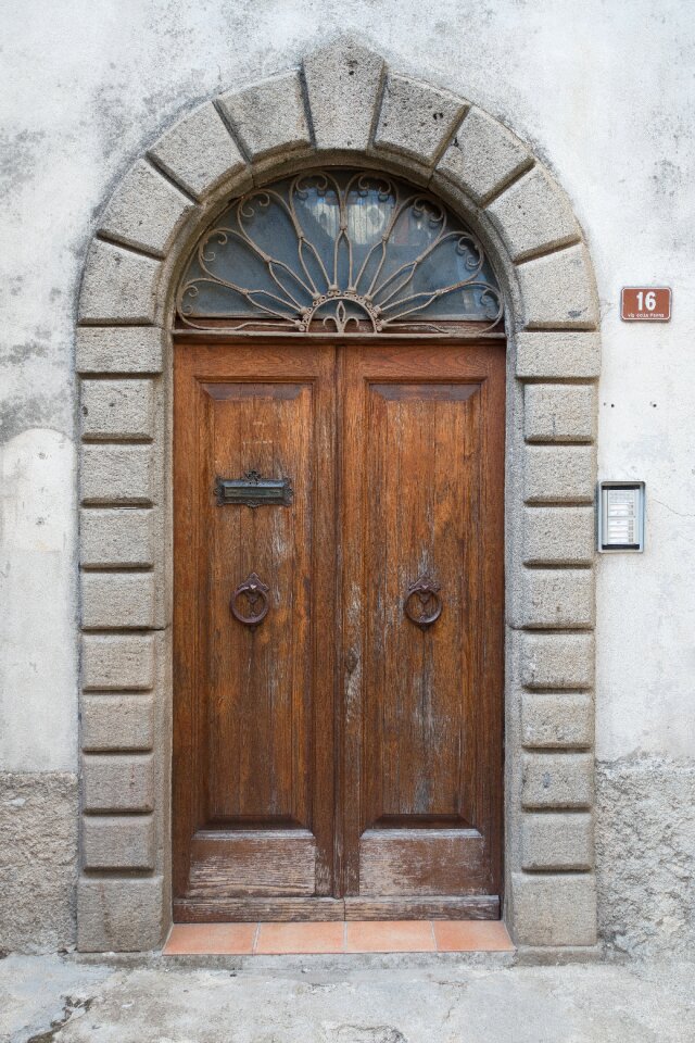 House entrance front door input range