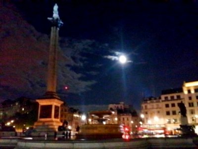 Trafalgar square, London