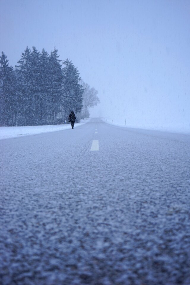 Alone abandoned cold