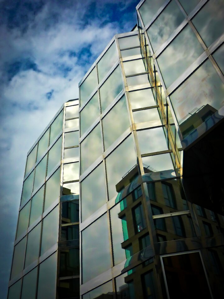 Building office building mirroring