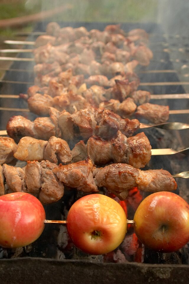 Meat mangal fried meat