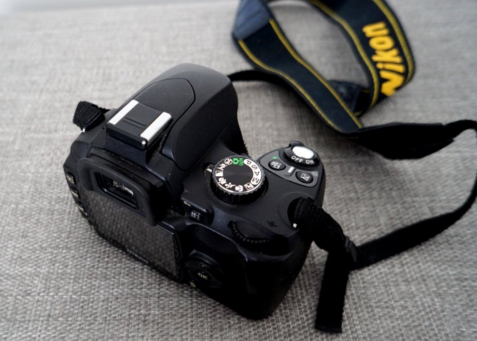 Nikon D60 Camera Body isometric