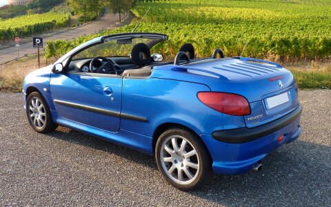 Car convertible cabriolet