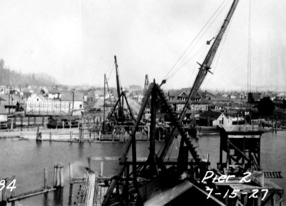 Hoquiam River Bridge Construction