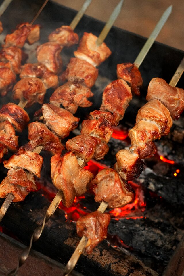 Meat mangal fried meat