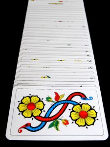 Card game strategy play