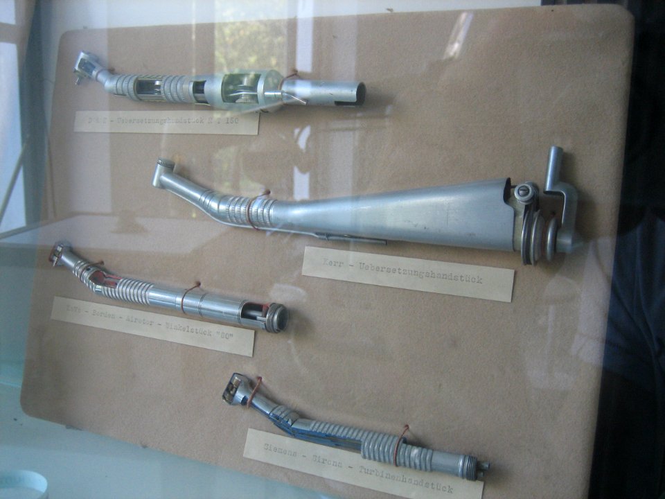 Old dentist's tools in Berlin University