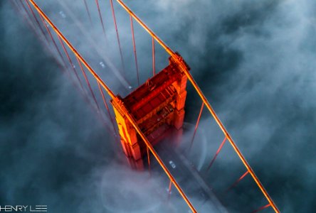 Above Golden GATE