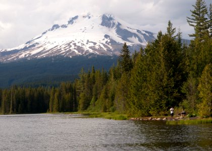 8966 fishing trillium lake sall odfw photo