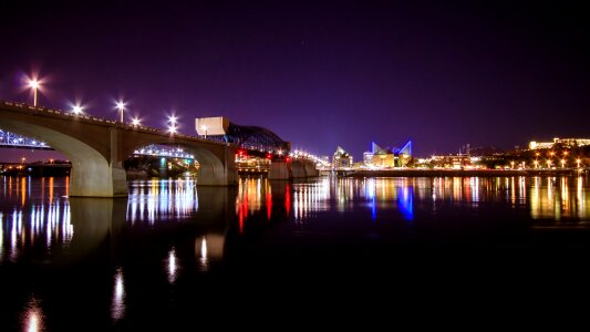 River landscape city