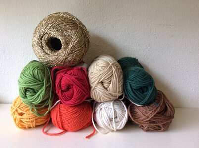 Crafts hobby knitting