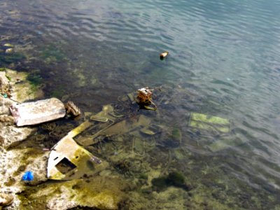 disintegrated boat photo