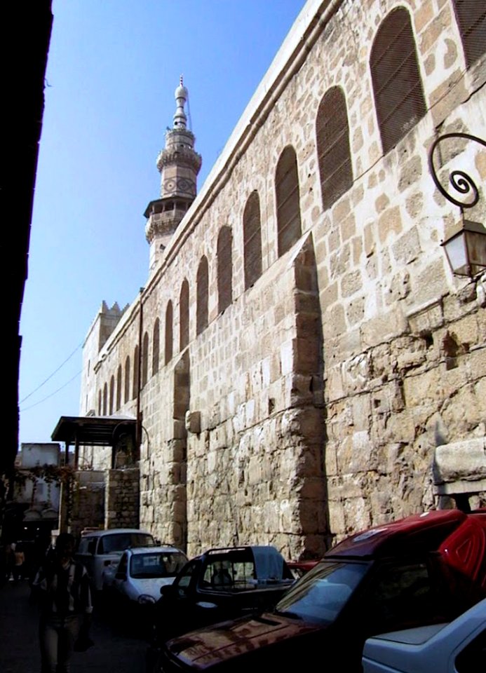Omajjaden Moschee Rückseite