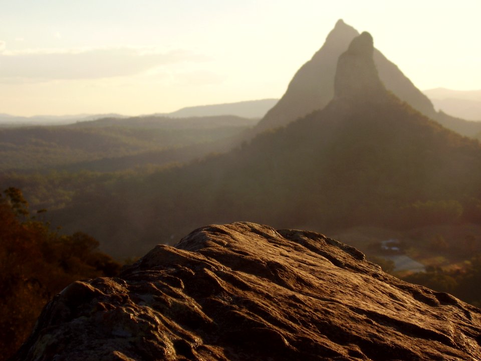Mt Crookneck and Beerwah