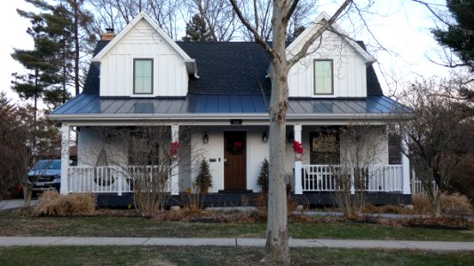 House in Early Evening Light