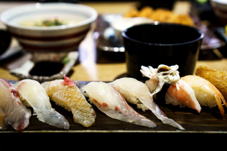 Food seafood japanese