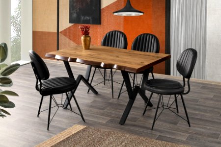 Log Table and Octopus Chair-01