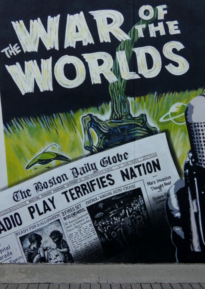 Orson Welles Mural