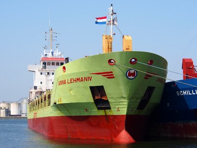 Amsterdam vessel harbor photo