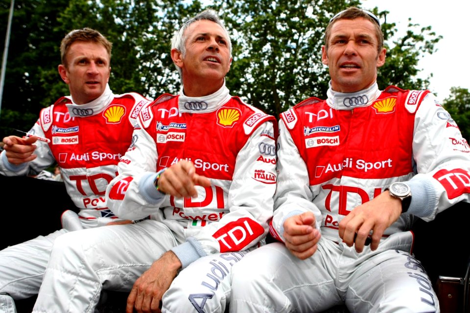 2008-parade a (rinaldo Capello, allan McNish, tom Kristensen)