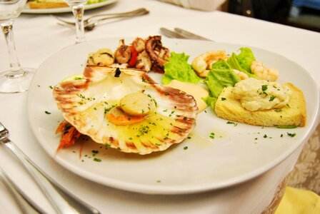Pitch crustaceans lunch