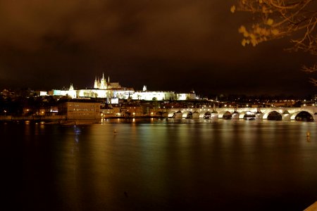 Prague Castle, view from the Vltava river side