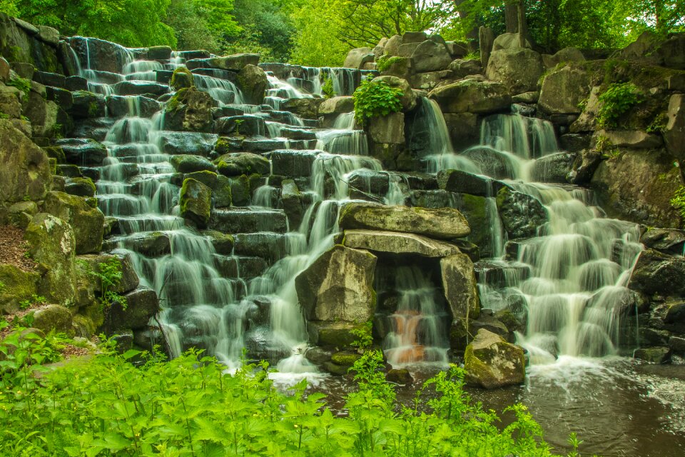 Waterfall virginia water nature