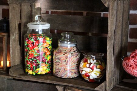 Candy-bar sweet deco