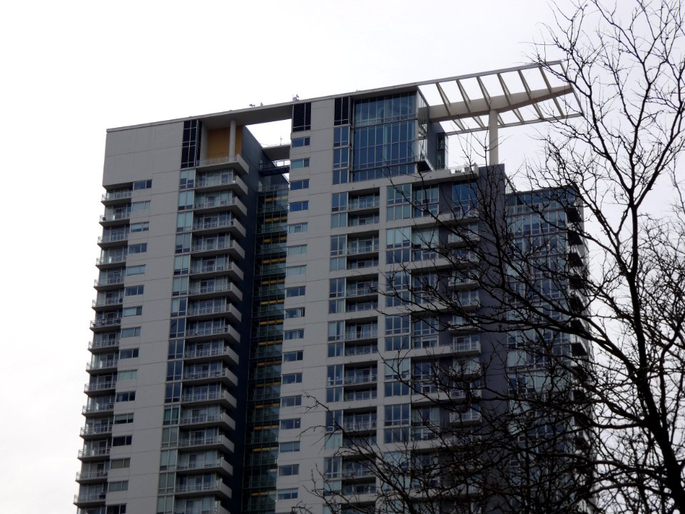 Building on an Overcast Afternoon