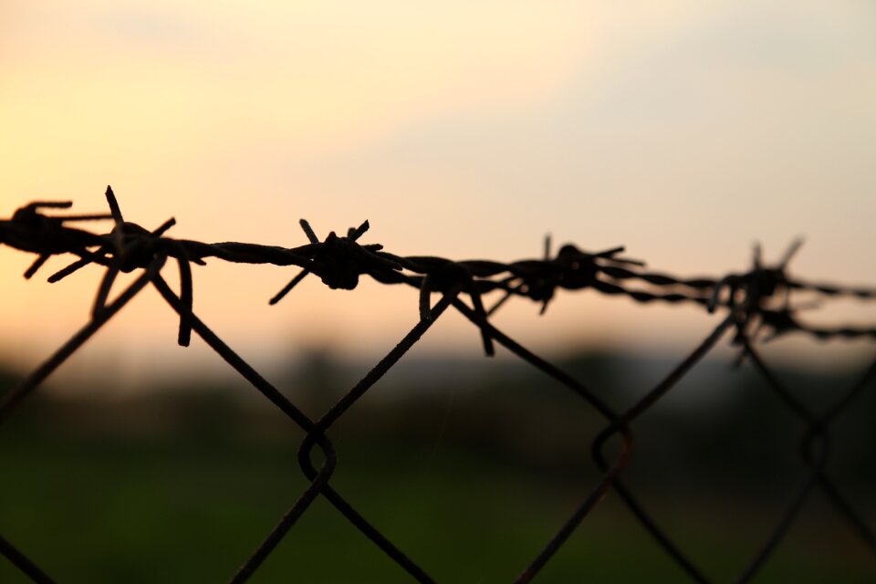 Barbed protection security