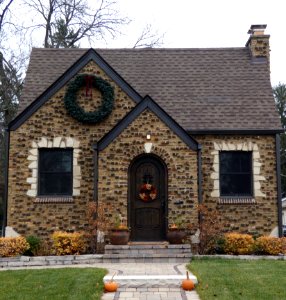 House on an Overcast Morning