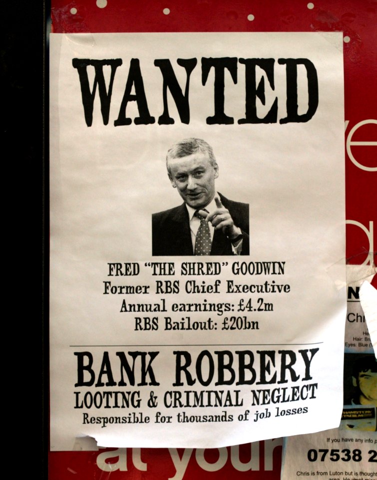 Wanted Poster at Holburn Station (London, UK)