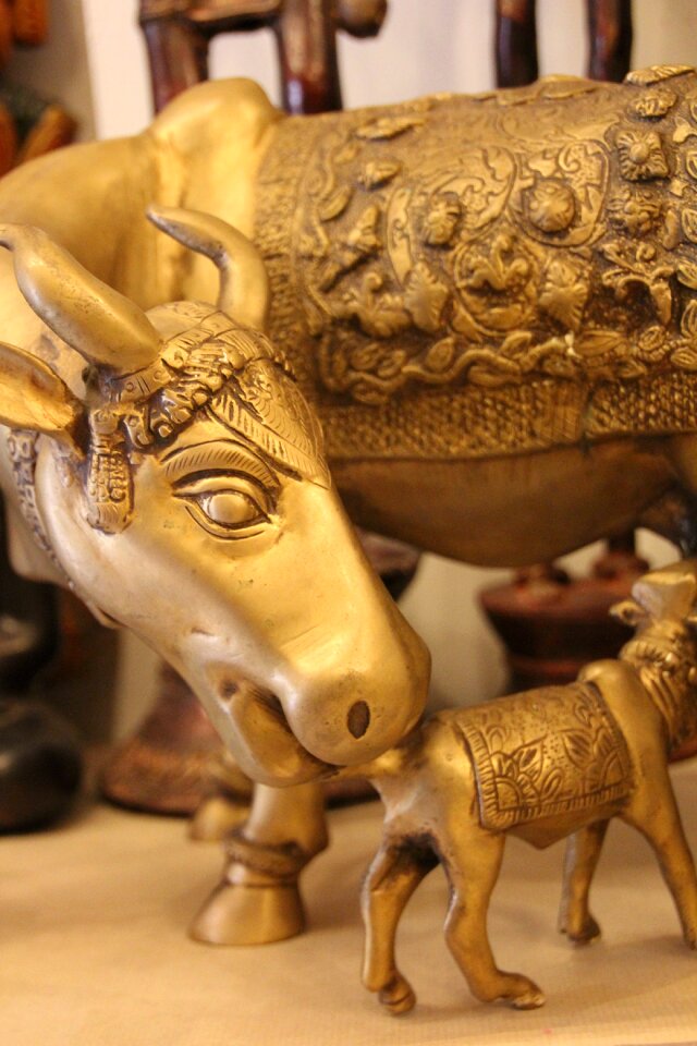 Brass sculpture bronze