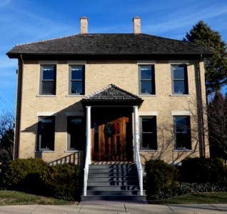 House on a Sunny Winter Afternoon